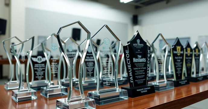 Como Escolher o Troféu Personalizado Acrílico Ideal para Cada Ocasião Como Escolher o Troféu Personalizado Acrílico Ideal para Cada Ocasião