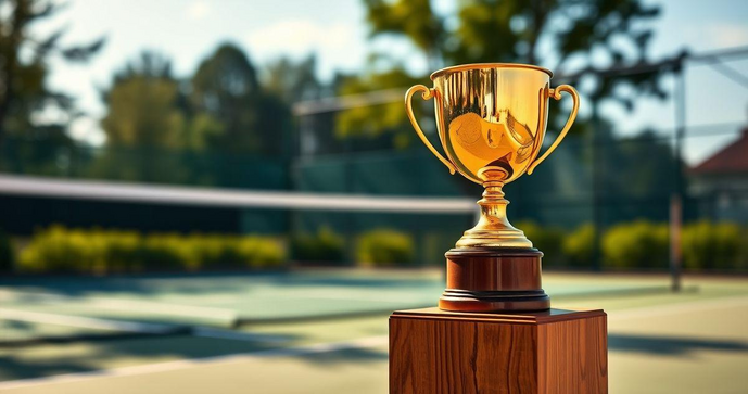 Troféu Tênis: Como Escolher o Ideal para Sua Competição Troféu Tênis: Como Escolher o Ideal para Sua Competição