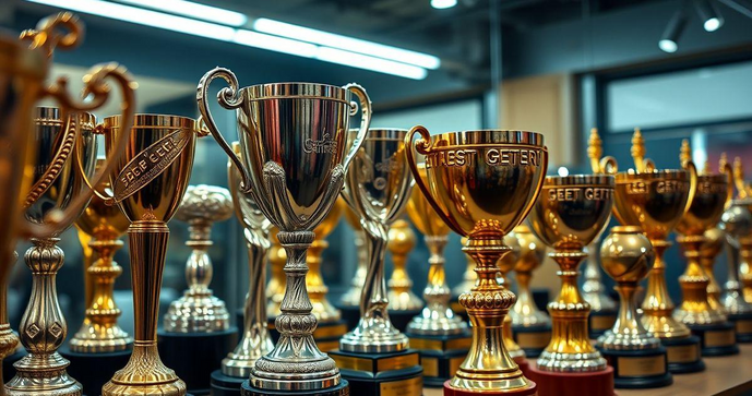 Troféus para Premiação: Melhores Opções e Dicas de Escolha Troféus para Premiação: Melhores Opções e Dicas de Escolha