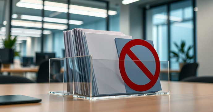 Como escolher o Porta Folha Acrílico ideal para seu ambiente Como escolher o Porta Folha Acrílico ideal para seu ambiente