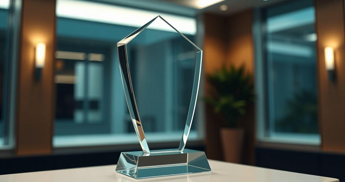 Troféu Acrílico é a Melhor Opção para Premiações Elegantes
