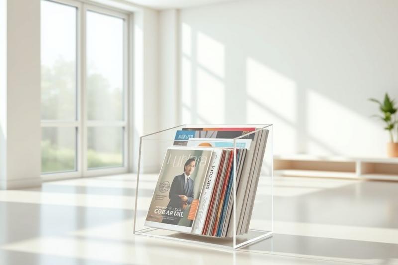 Descubra as Vantagens do Porta Revista Acrílico para sua Decoração