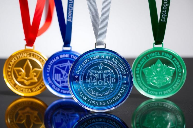 Medalhas de Acrílico: Como Escolher e Usar na sua Festa