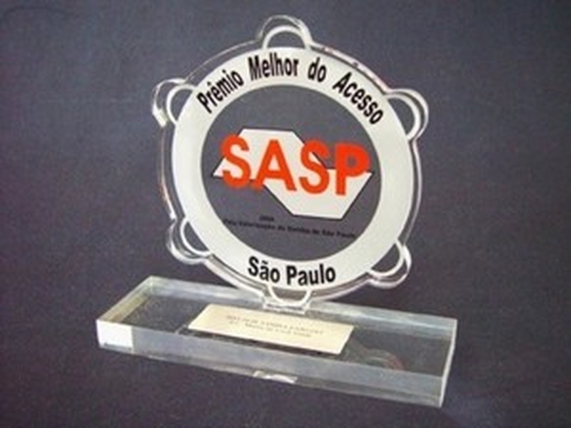 Troféus em Placa